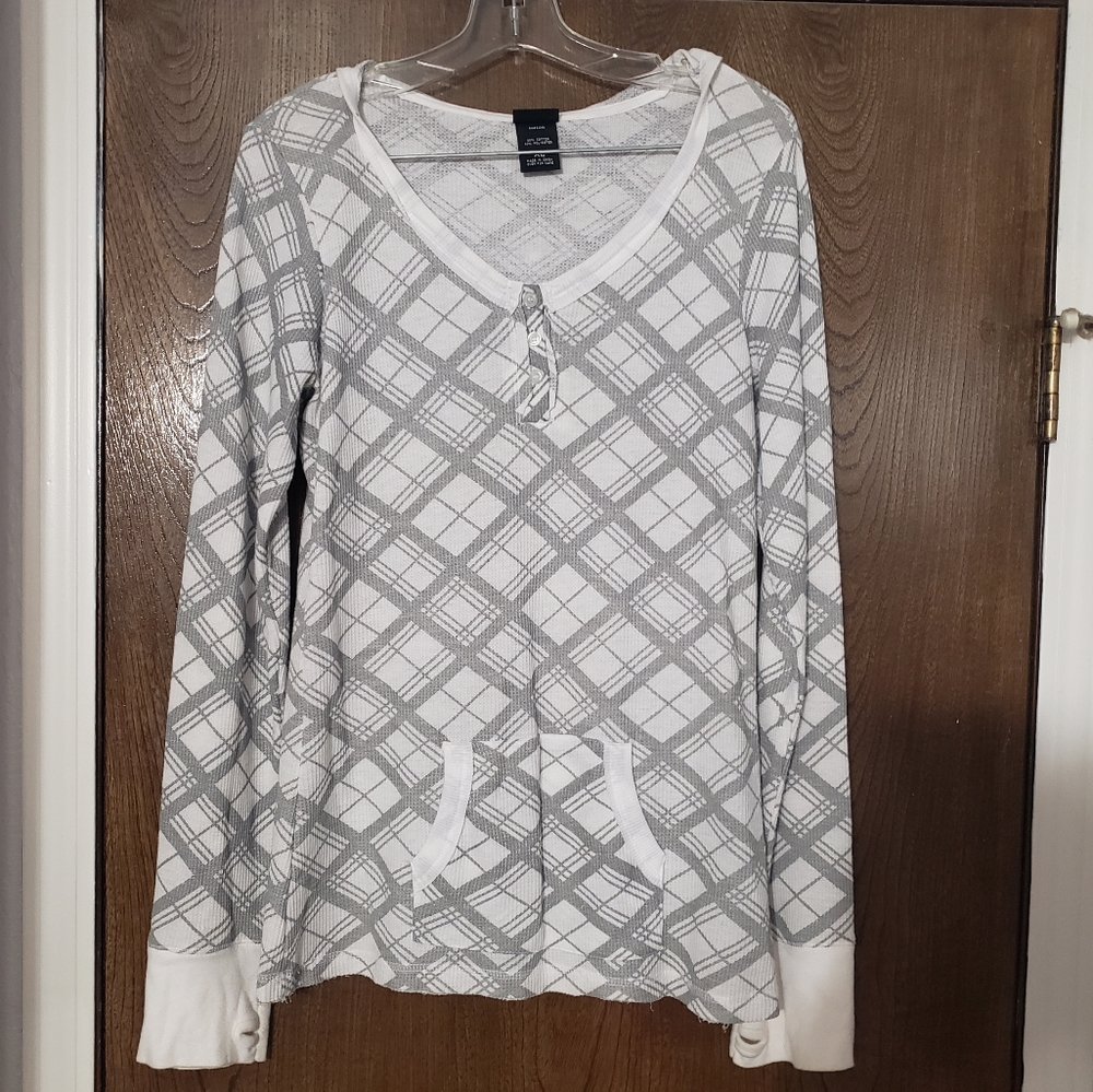 Hooded Long Sleeve Shirt